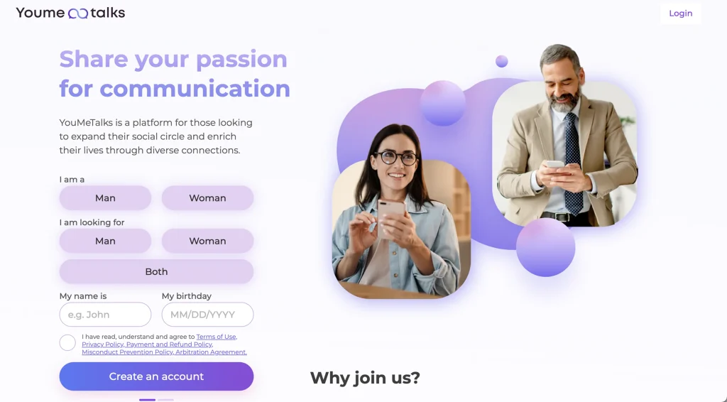 Youmetalks Platform